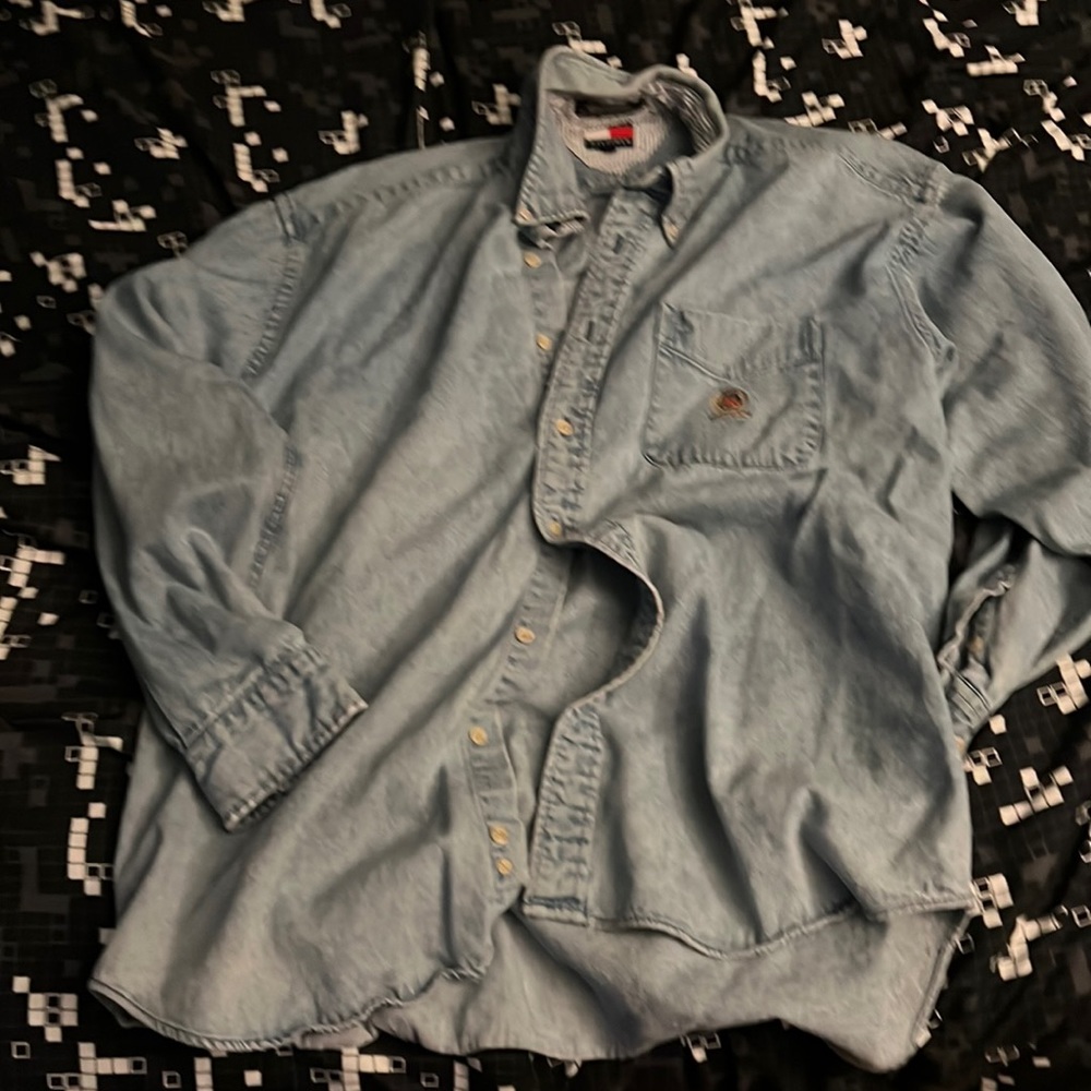 Vintage Tommy Hilfiger Light Denim Jacket